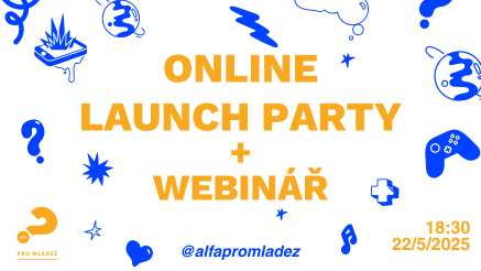 Online premiéra nové videosérie Alfy pro mládež + webinář